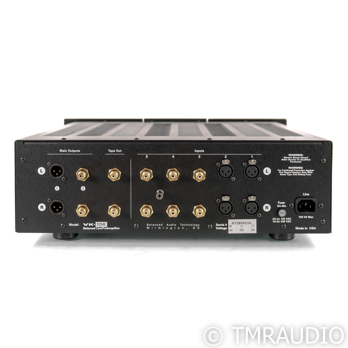 BAT VK-32SE Stereo Tube Preamplifier; Black