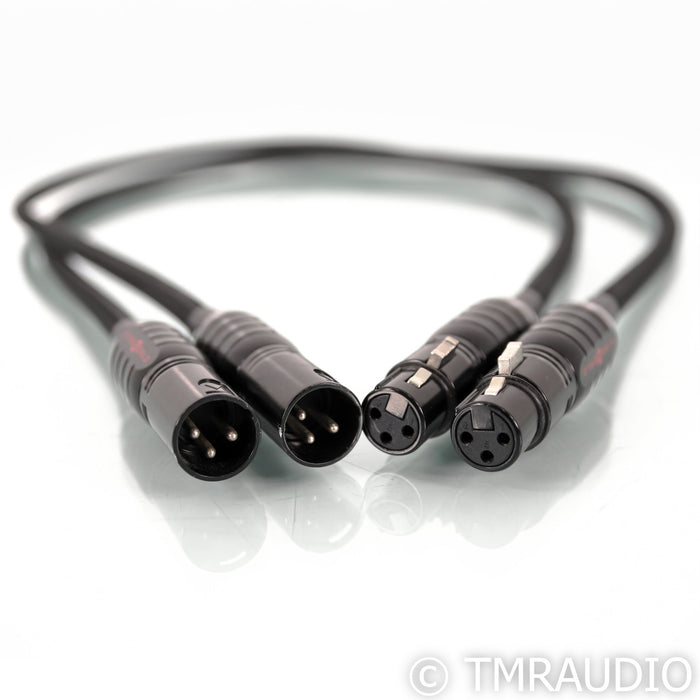 Wireworld Silver Eclipse 7 XLR Cable; 1m Pair Balanced Interconnect