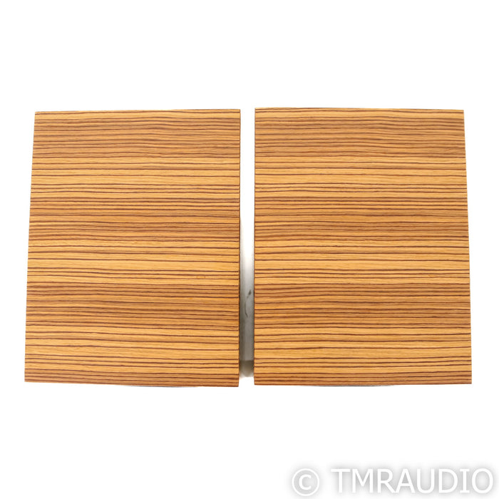 Omega Speaker Systems The Seven Monitor Bookshelf Speakers; Zebrawood Pair