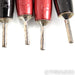 AudioQuest Robin Hood ZERO Bi-Wire Combo Speaker Cables; 8ft Pair; ZERO + BASS; 72v DBS