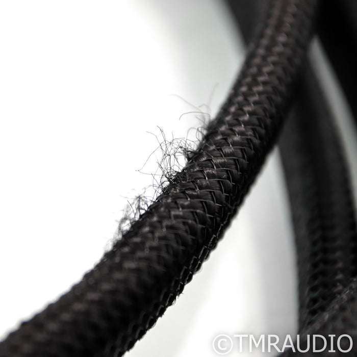 AudioQuest Robin Hood ZERO Bi-Wire Combo Speaker Cables; 8ft Pair; ZERO + BASS; 72v DBS
