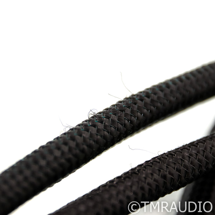 AudioQuest Robin Hood ZERO Bi-Wire Combo Speaker Cables; 8ft Pair; ZERO + BASS; 72v DBS