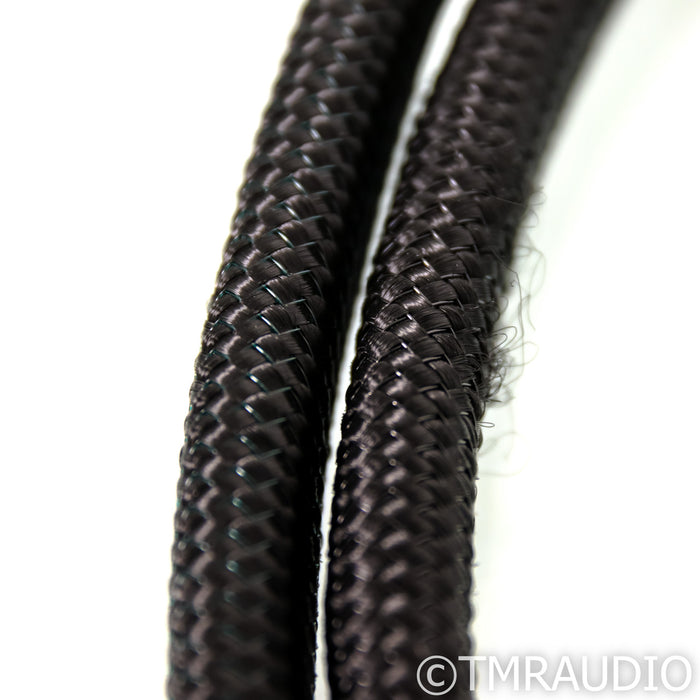 AudioQuest Robin Hood ZERO Bi-Wire Combo Speaker Cables; 8ft Pair; ZERO + BASS; 72v DBS