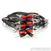 AudioQuest Robin Hood ZERO Bi-Wire Combo Speaker Cables; 8ft Pair; ZERO + BASS; 72v DBS