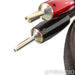 AudioQuest Castle Rock Bi-Wire Speaker Cables; 8ft Pair; 72v DBS
