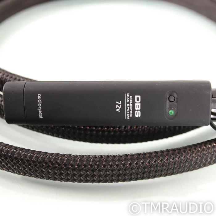 AudioQuest Castle Rock Bi-Wire Speaker Cables; 8ft Pair; 72v DBS
