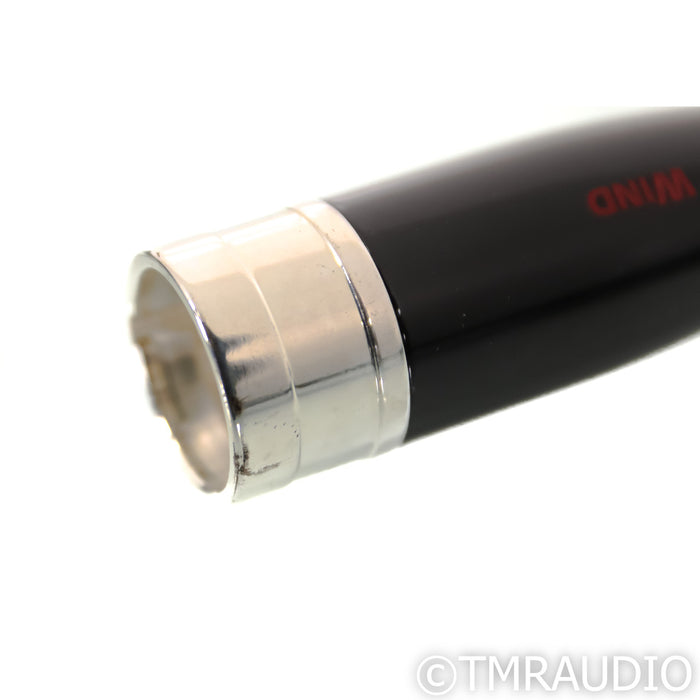 AudioQuest Wind XLR Cables; .5m Pair Balanced Interconnects; 72v DBS