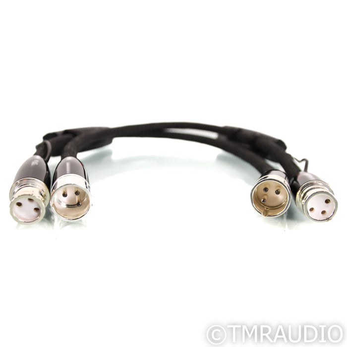 AudioQuest Wind XLR Cables; .5m Pair Balanced Interconnects; 72v DBS