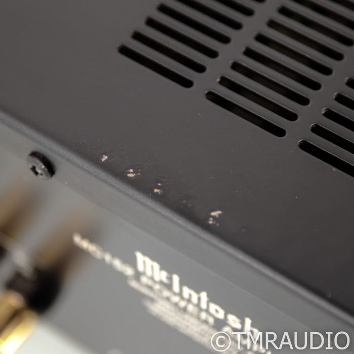 McIntosh MC152 Stereo Power Amplifier; Black