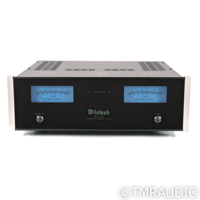 McIntosh MC152 Stereo Power Amplifier; Black