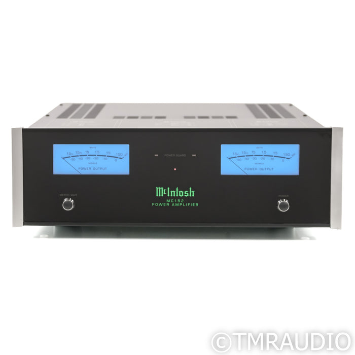 McIntosh MC152 Stereo Power Amplifier; Black