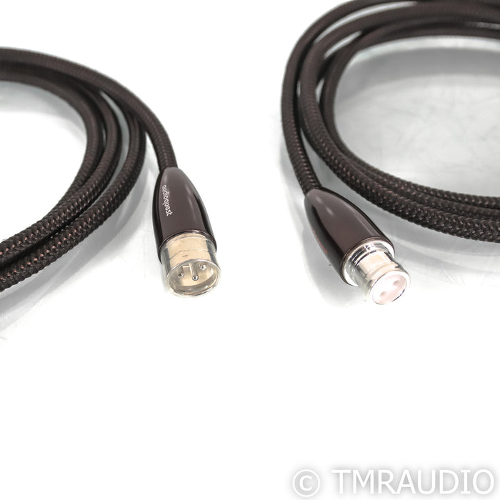 AudioQuest Mackenzie XLR Cables; 2m Pair Balanced Interconnects