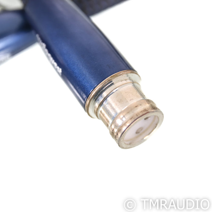 AudioQuest Water XLR Cables; 1m Pair Balanced Interconnects; 72v DBS