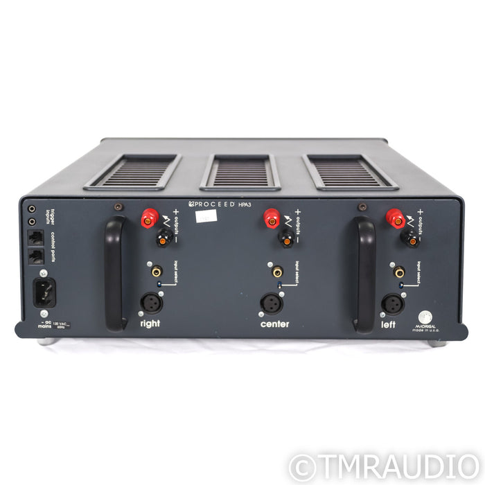 Proceed HPA-3 3 Channel Power Amplifier; HPA3; Black
