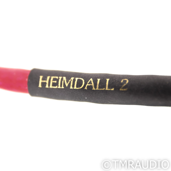 Nordost Heimdall 2 RCA Cables; .5m Pair Interconnects
