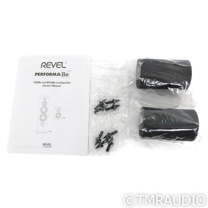 Revel Performa F228BE Floorstanding Speakers; Walnut Pair