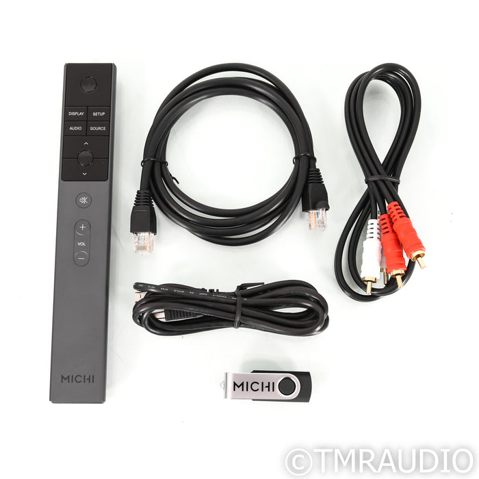 Michi P5 Stereo Preamplifier; Black