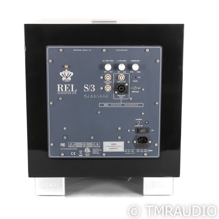 REL S/3 SHO Subwoofer; Gloss Black
