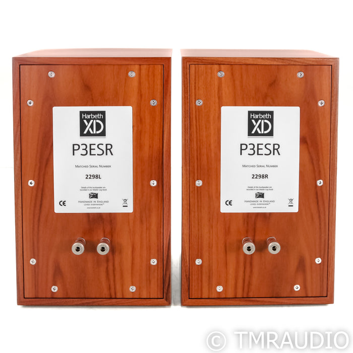 Harbeth P3ESR XD Bookshelf Speakers; Rosewood Pair (Open Box)
