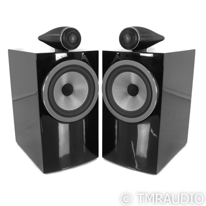 B&W 705 S3 Bookshelf Speakers; Piano Black Pair