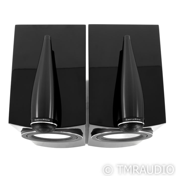 B&W 705 S3 Bookshelf Speakers; Piano Black Pair
