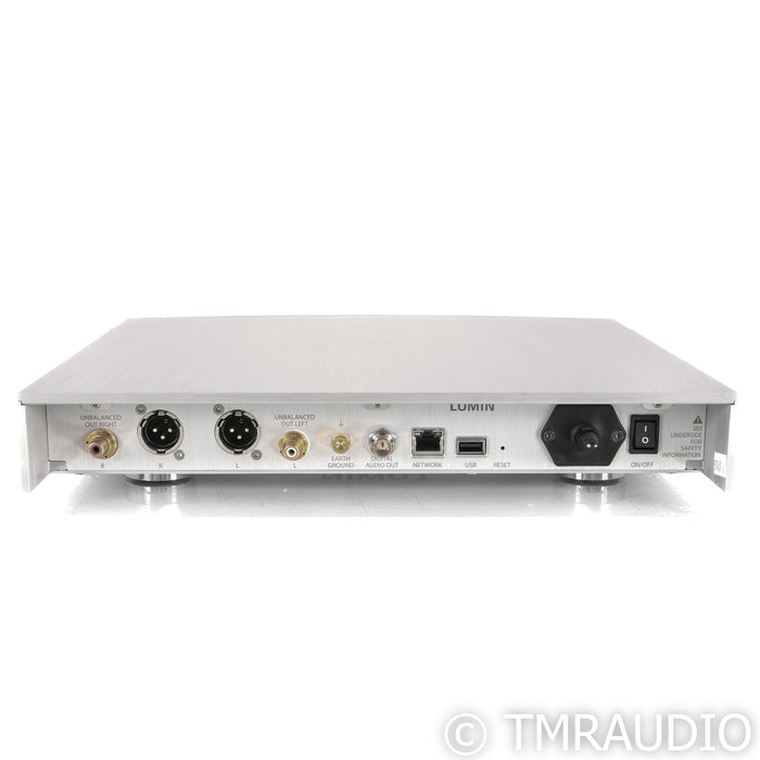 Lumin T2 Network Streamer; Silver; Sbooster BOTW MkII P&P Eco PSU