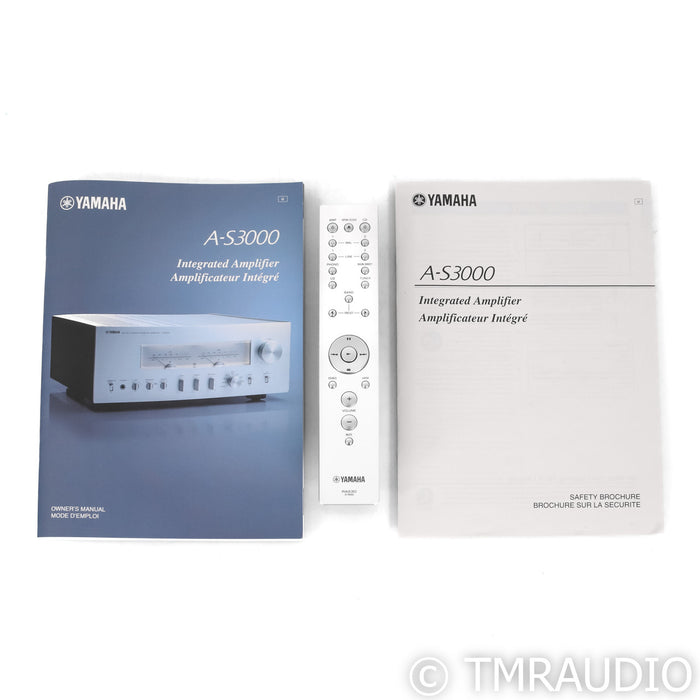Yamaha A-S3000 Stereo Integrated Amplifier; AS3000; Black