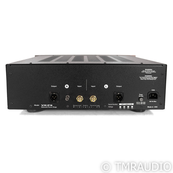 BAT VK-P5 MM / MC Phono Preamplifier; Black