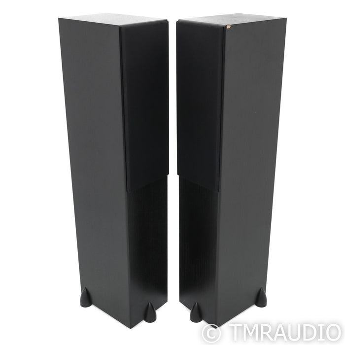 Totem Acoustics Bison Twin Tower Floorstanding Speakers; Black Ash Pair (Open Box)
