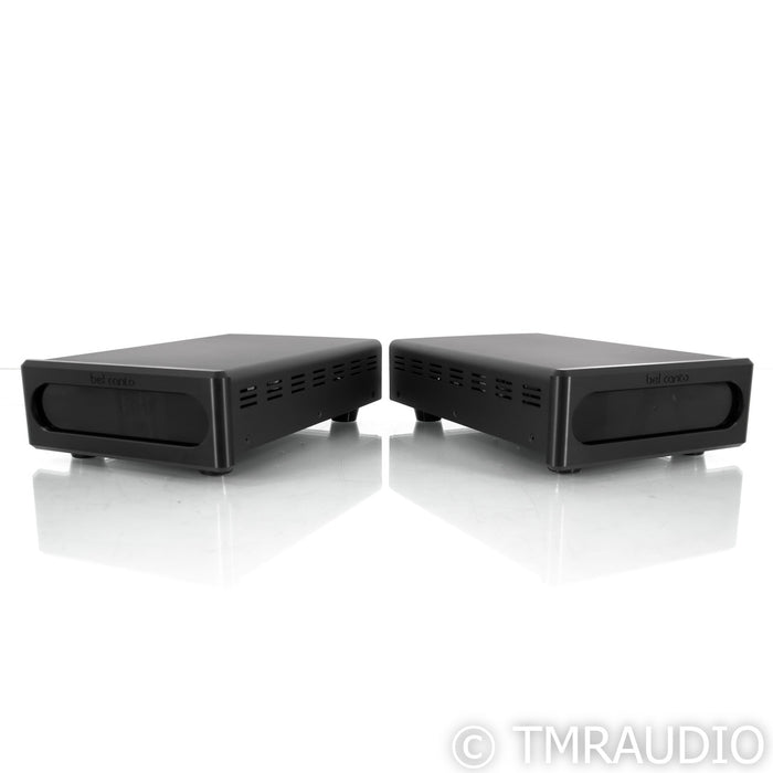 Bel Canto e.One REF600M Mono Power Amplifiers; Black Pair