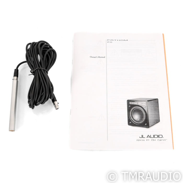 JL Audio Fathom F110 v1 10" Powered Subwoofer; Satin Black