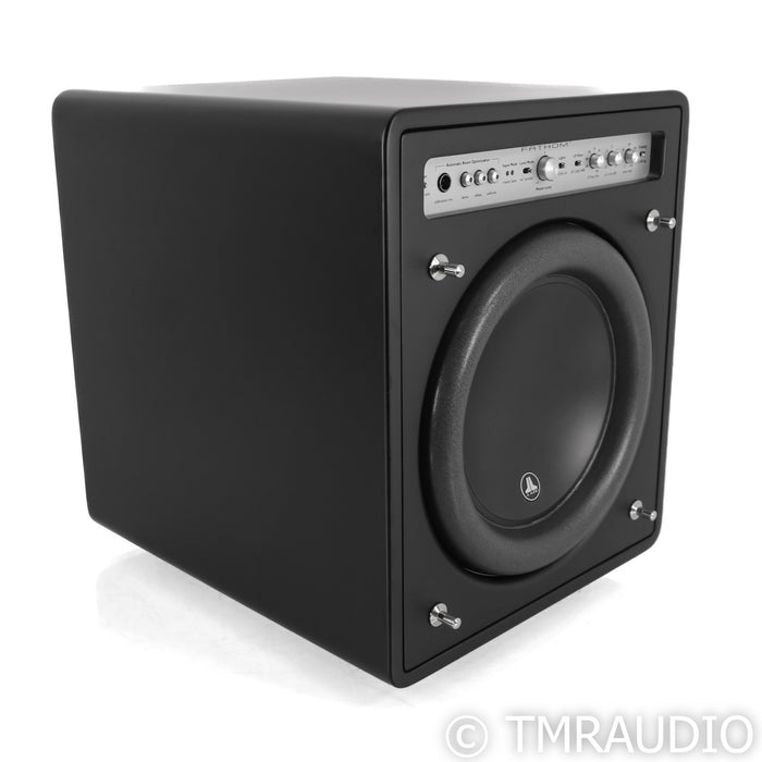 JL Audio Fathom F110 v1 10" Powered Subwoofer; Satin Black
