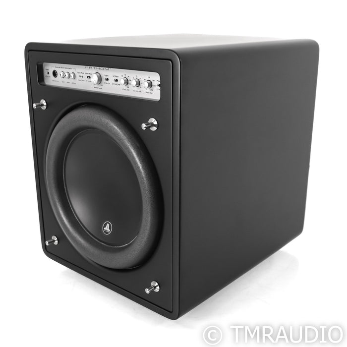 JL Audio Fathom F110 v1 10" Powered Subwoofer; Satin Black