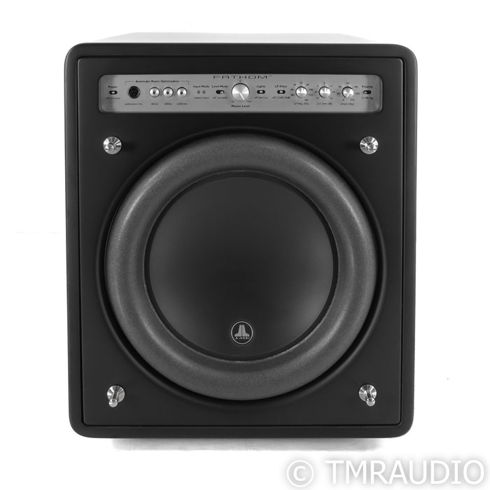 JL Audio Fathom F110 v1 10" Powered Subwoofer; Satin Black