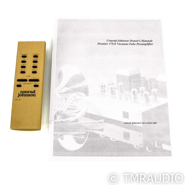 Conrad Johnson Premier LS17 Stereo Tube Preamplifier; LS-17