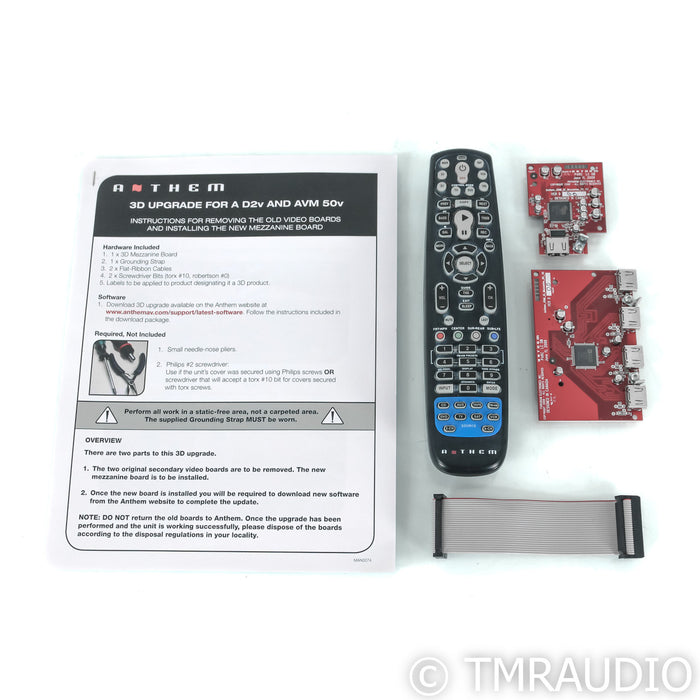 Anthem Statement D2v 7.1 Channel A/V Processor; w/ 3D Sound Upgrade