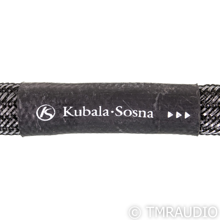 Kubala-Sosna Elation XLR Cables; 1.5m Pair Balanced Interconnects