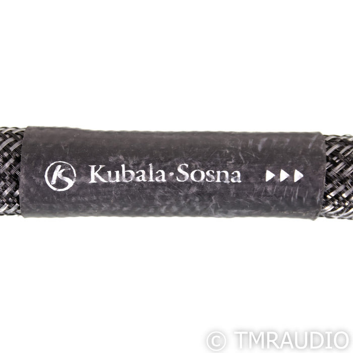Kubala-Sosna Elation XLR Cables; 2.5m Pair Balanced Interconnects