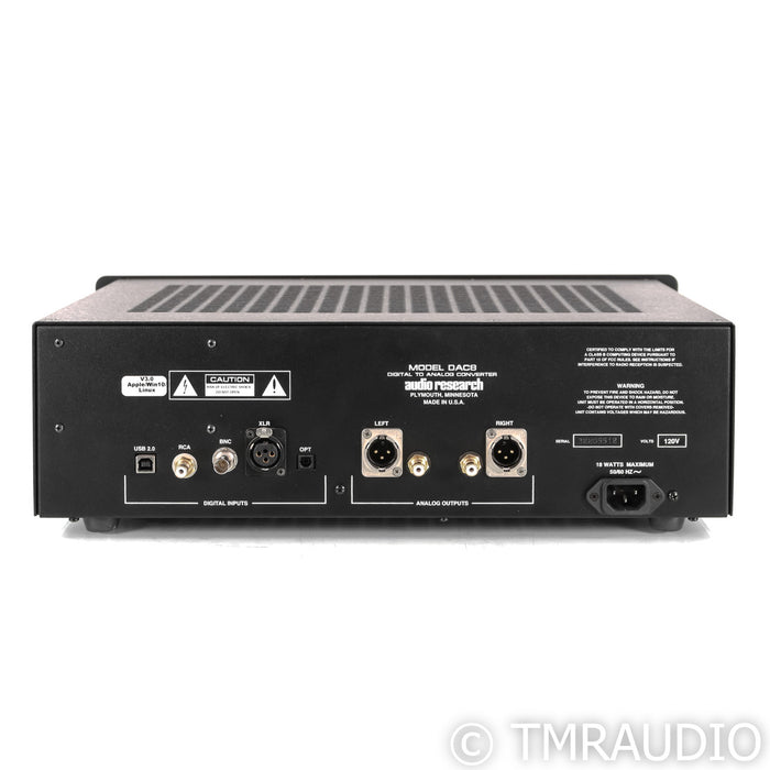 Audio Research DAC-8 DAC; Black; V3 Upgrade