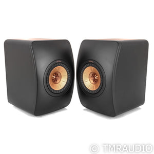 KEF LS50 Meta Bookshelf Speakers; LS-50; Black