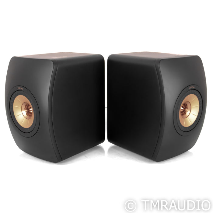 KEF LS50 Meta Bookshelf Speakers; LS-50; Black