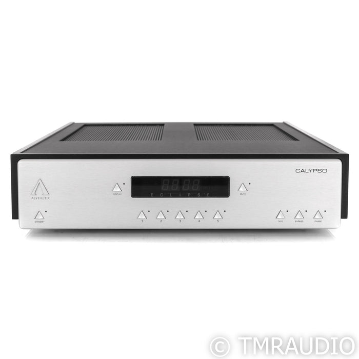 Aesthetix Calypso Eclipse Stereo Tube Preamplifier; Silver