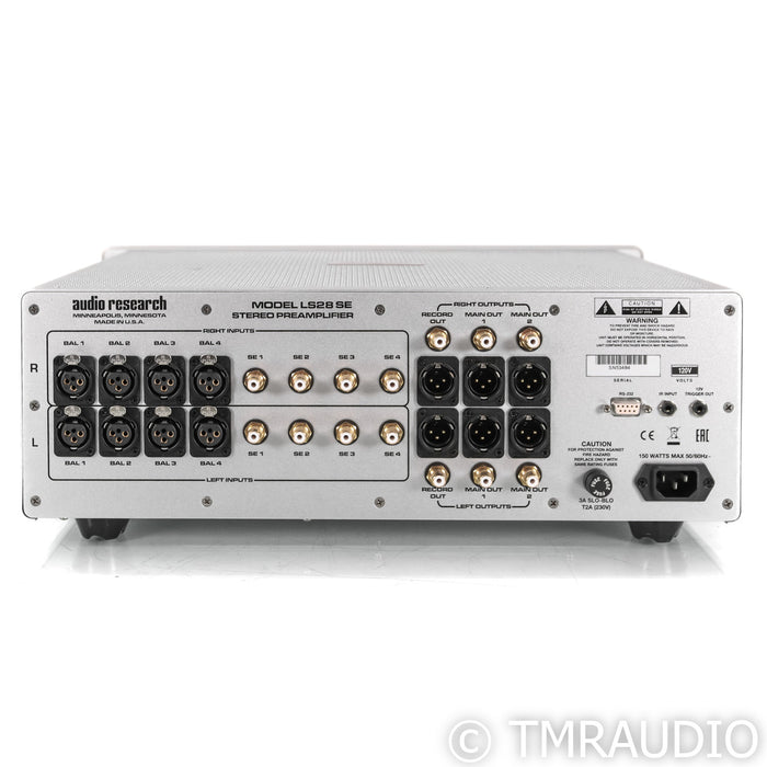 Audio Research LS28 Stereo Tube Preamplifier; Silver