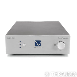 PS Audio Trio P-200 Stereo Preamplifier; P200; Silver (Used)