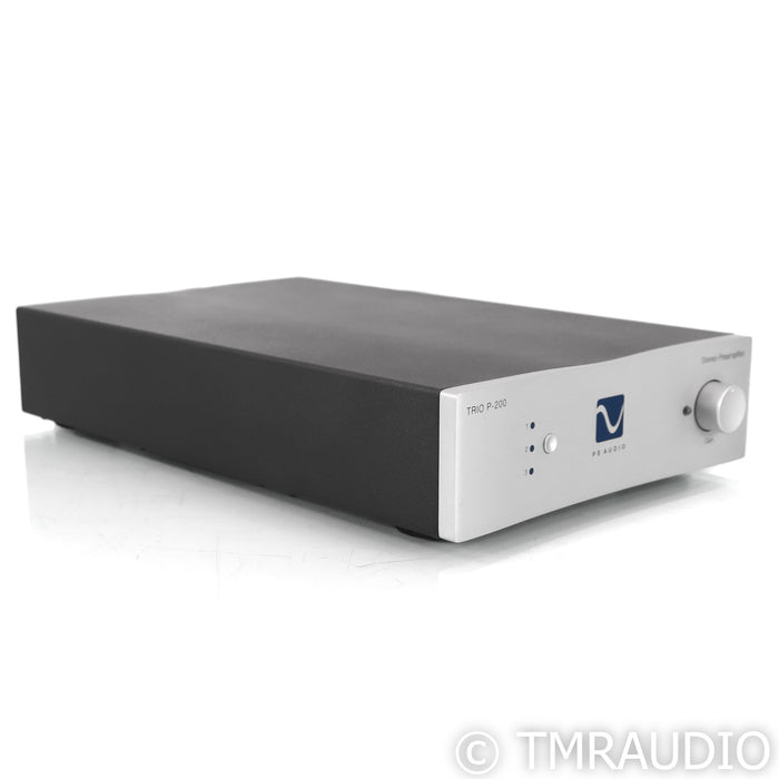 PS Audio Trio P-200 Stereo Preamplifier; P200; Silver (Used)
