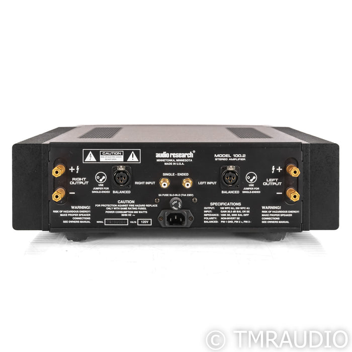 Audio Research Model 100.2 Stereo Power Amplifier