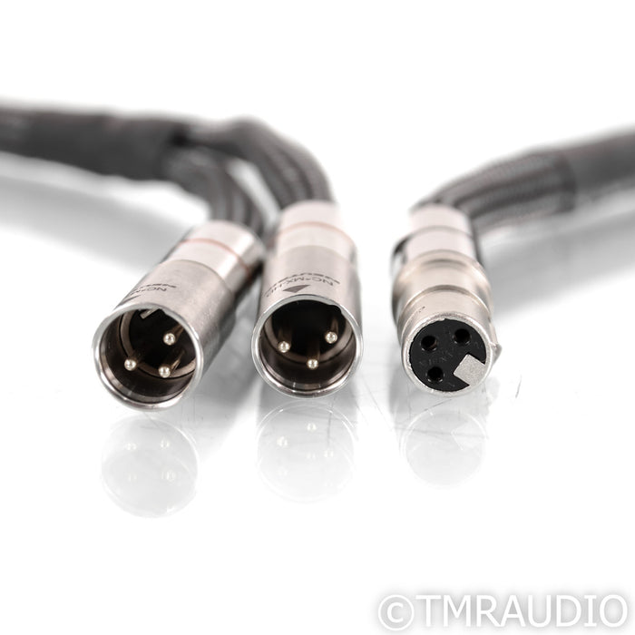 Kubala Sosna Elation XLR Y-Splitter Cables; 0.5m Pair Balanced Interconnects