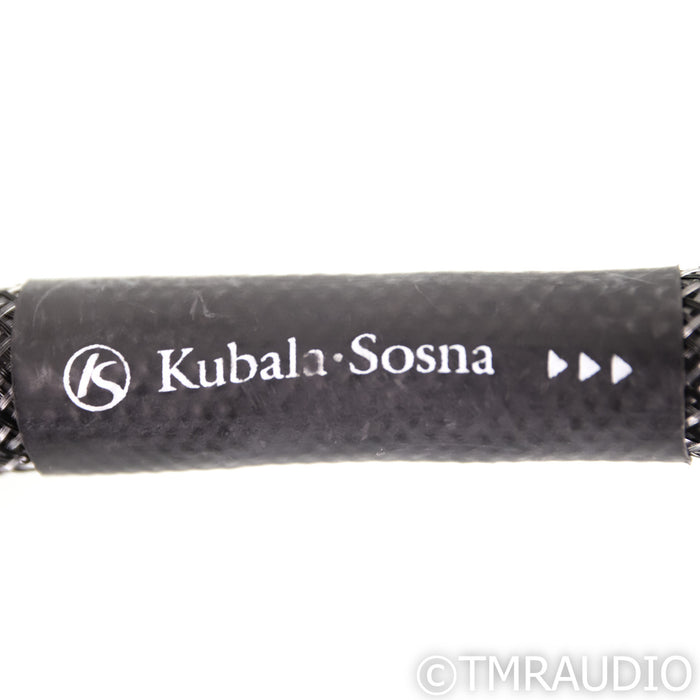 Kubala Sosna Elation XLR Y-Splitter Cables; 0.5m Pair Balanced Interconnects