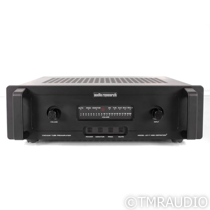 Audio Research LS17 Stereo Tube Preamplifier; Black