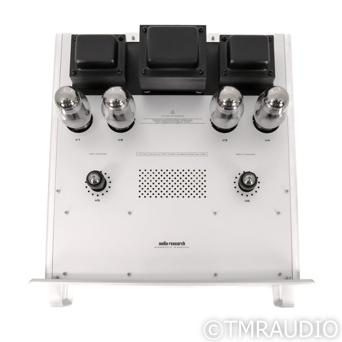 Audio Research VT80 SE Stereo Tube Power Amplifier; VT-80SE; Silver